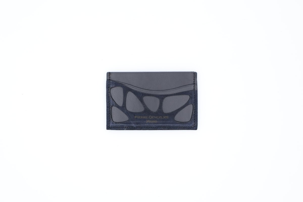 ORGANIC BLUE ELEPHANT CARD HOLDER