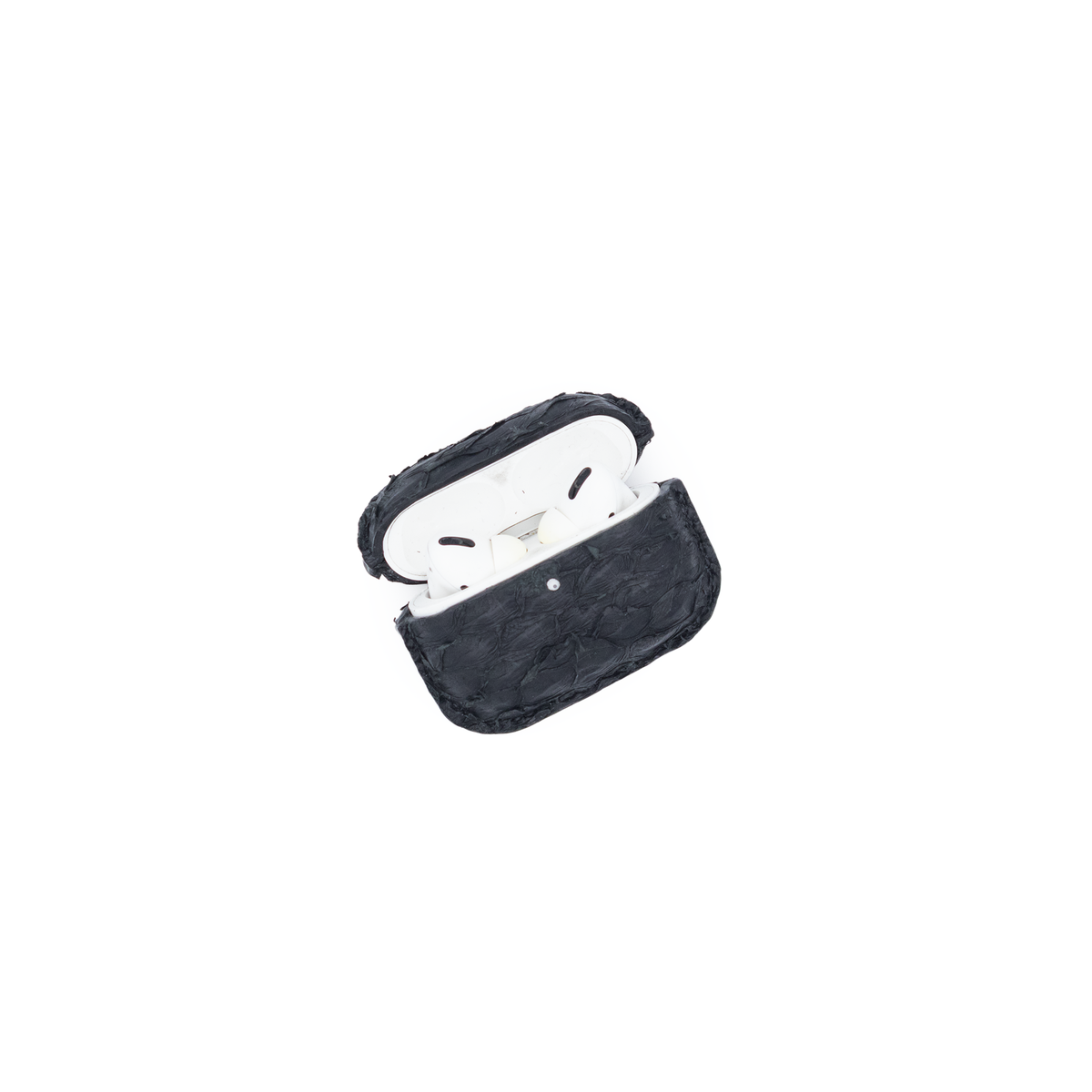 AIRPODS CASE IN BLACK NILE PERCH (ALL GENERATIONS)
