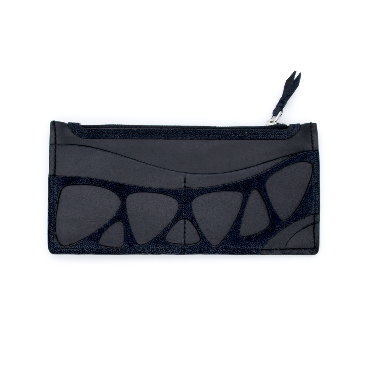 LONG ORGANIC BLUE ELEPHANT COIN HOLDER