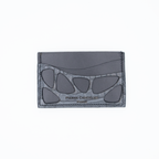 ORGANIC CROCO BLUE CARD HOLDER
