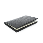PORTE-PASSEPORT ⁠CLASSIQUE CROCO NOIR