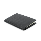 PORTE-PASSEPORT ⁠CLASSIQUE CROCO NOIR