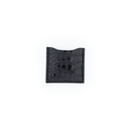 ETUI A PRESERVATIF CROCO NOIR