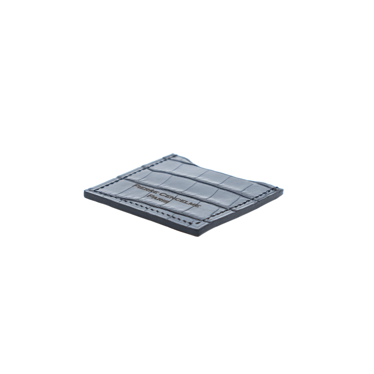 ETUI A PRESERVATIF CROCO BLEU