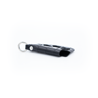 PORTE-BRIQUET ORGANIQUE CROCO NOIR