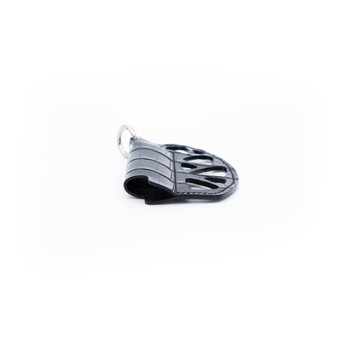 ORGANIC BLACK CROCODILE LIGHTER HOLDER