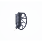 PORTE-BRIQUET ORGANIQUE CROCO NOIR