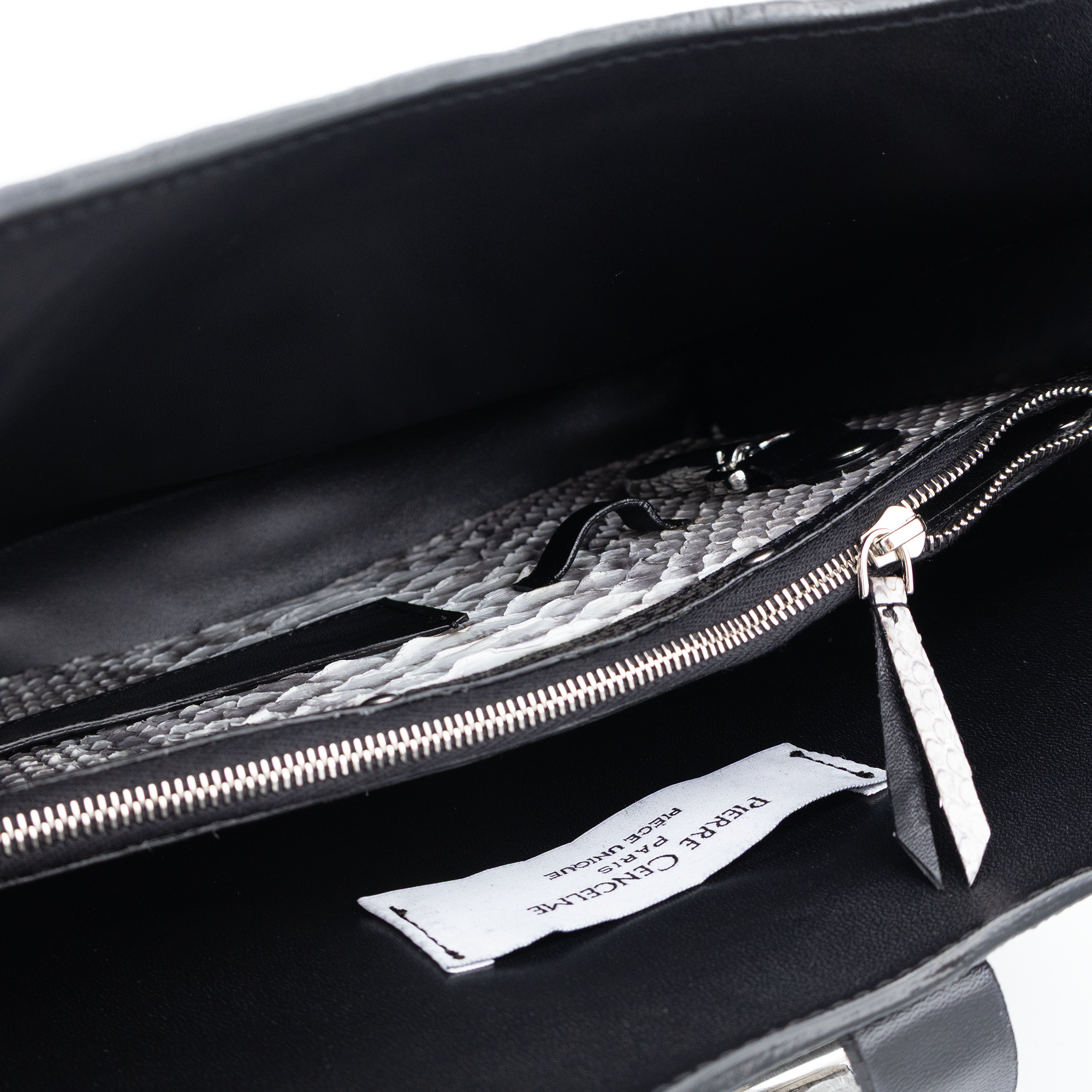 SAC À MAIN ORGANIQUE PYTHON