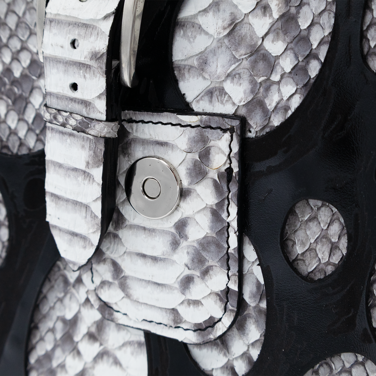 ORGANIC PYTHON HANDBAG